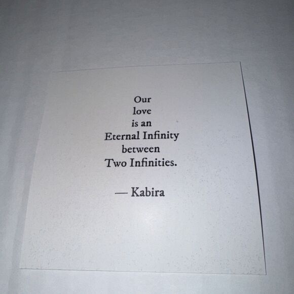 Silver Stone Jewelry Infinity Bracelet Etched Inside The Bracelet Couples Gift - Picture 5 of 5